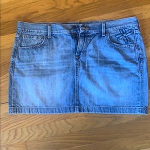 Old Navy jean skirt
